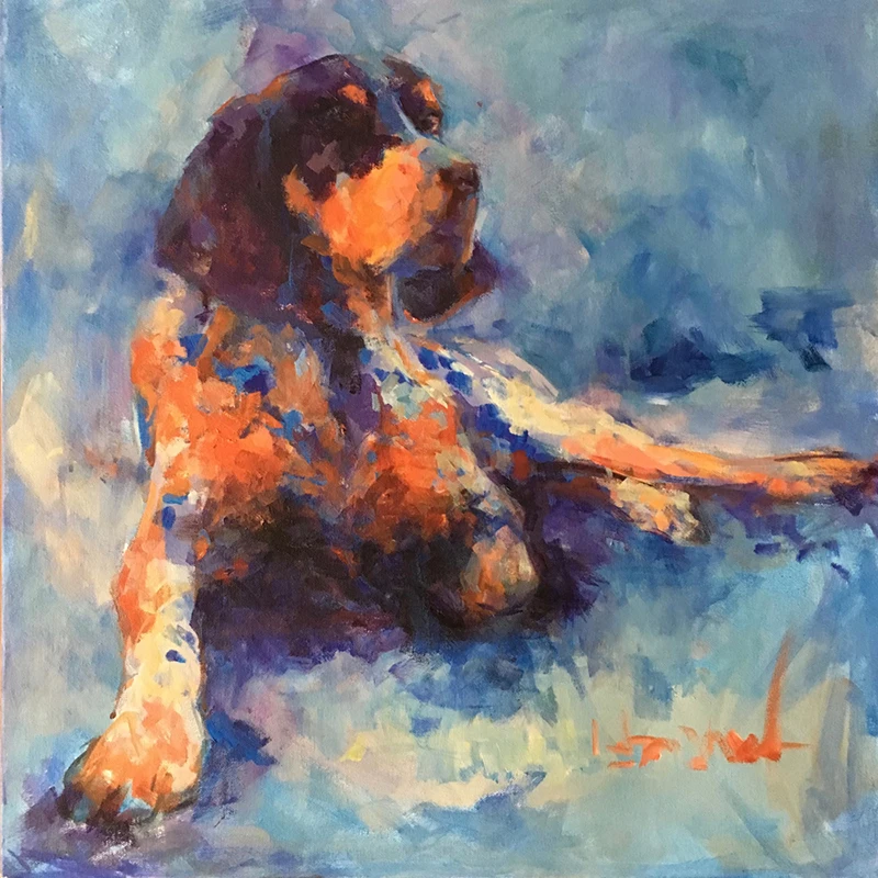 He's a Good Dog<br/> 24 x 24